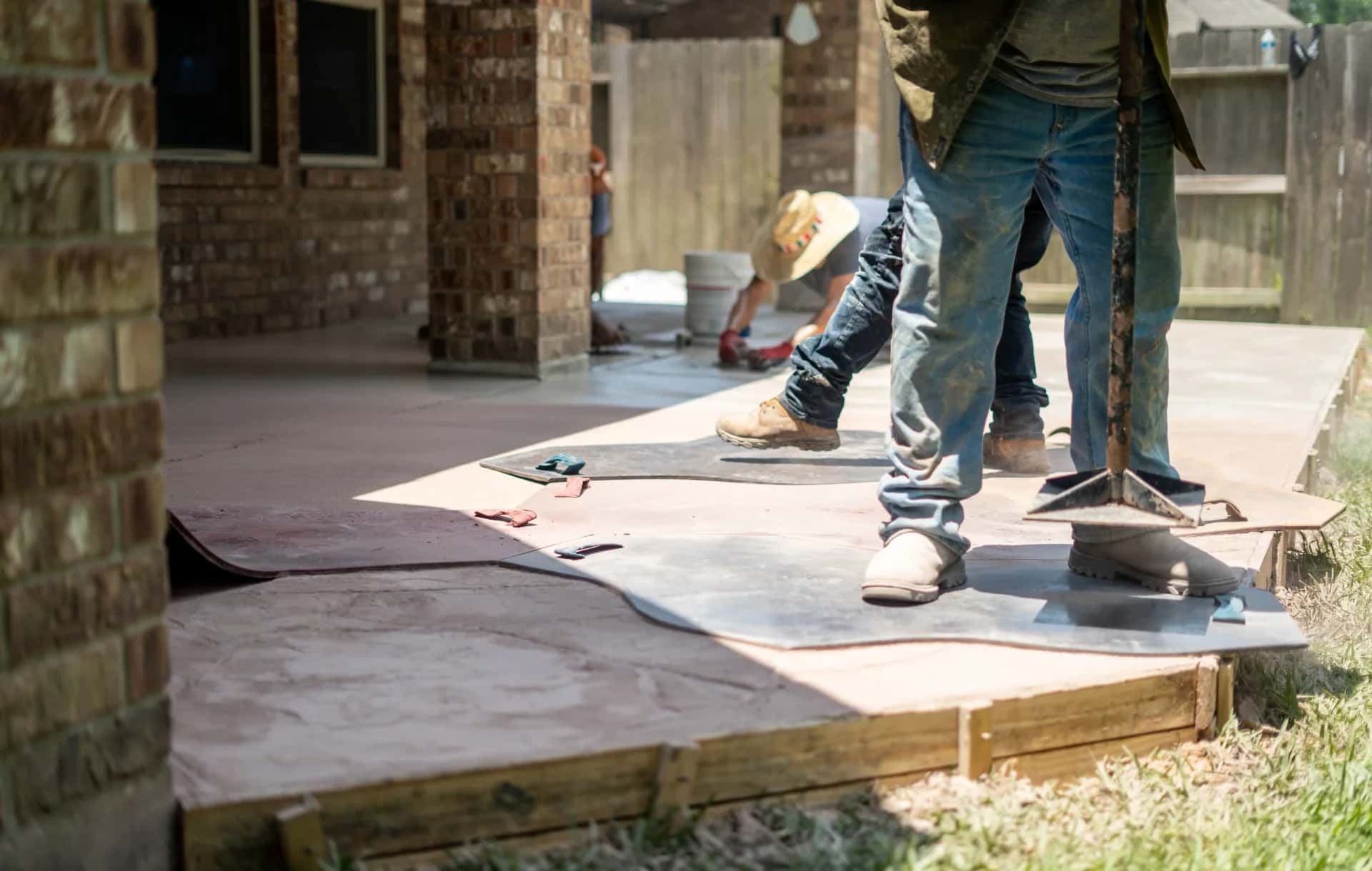 New Construction Slabs concrete work by J&J General Solutions