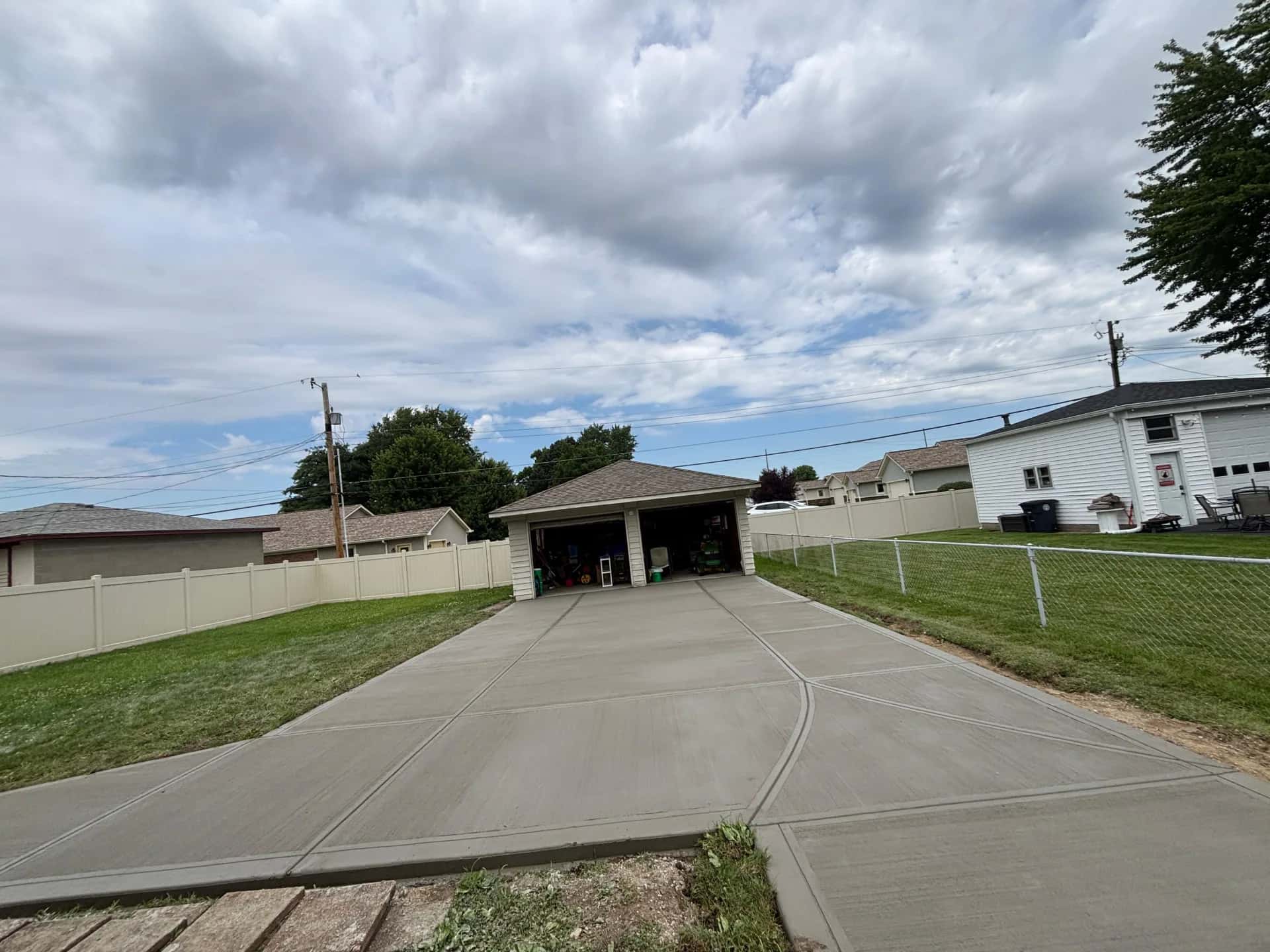 Sidewalks & Pathways concrete work by J&J General Solutions