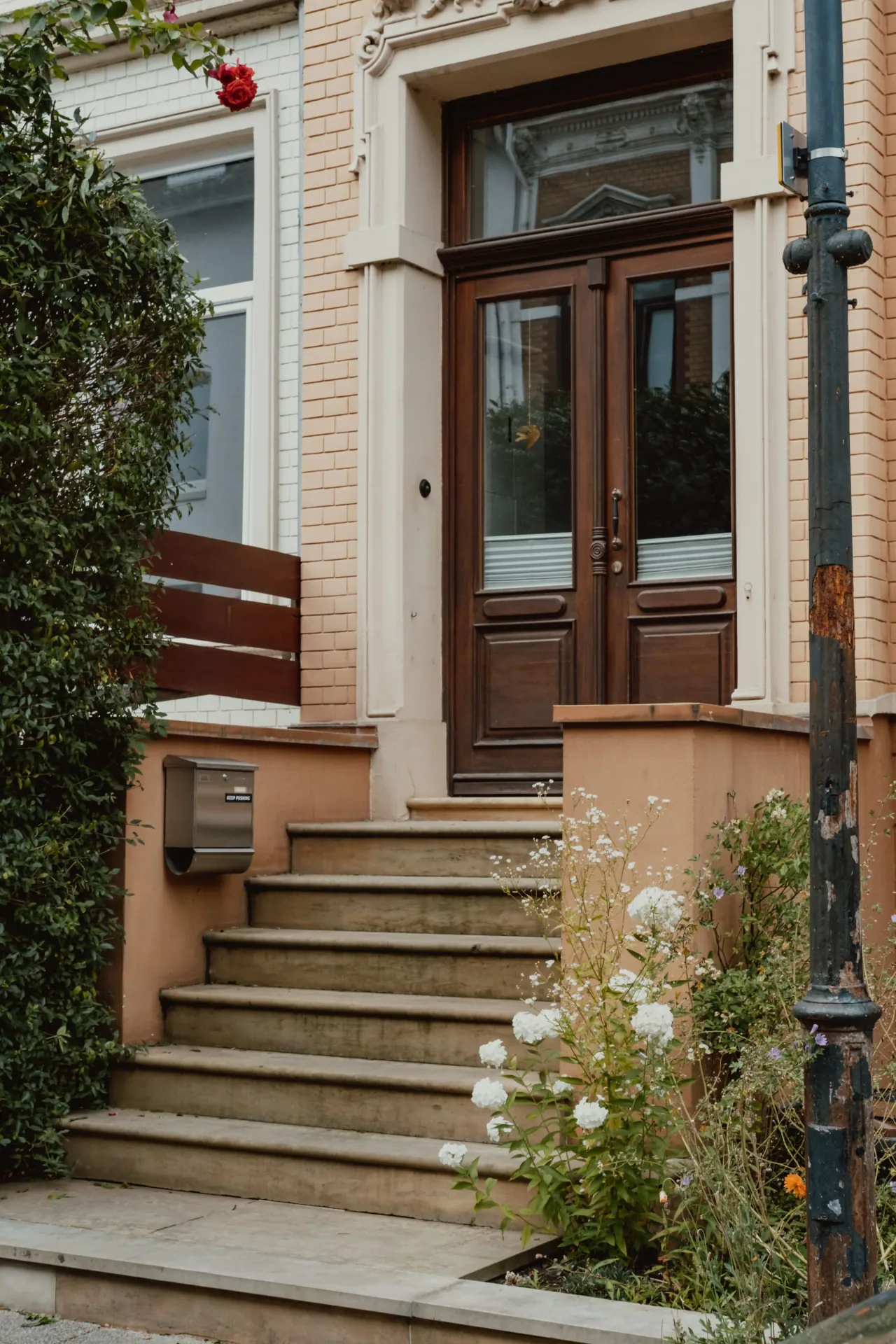Concrete porch steps and entryway in Greenwood IN